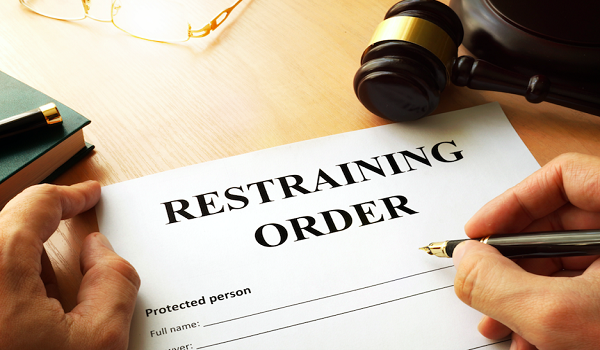 restraining order